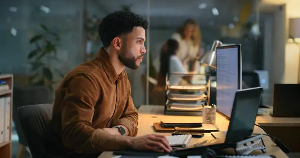 Brand consultant reviewing identity and marketing strategy